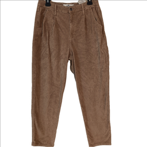 Hollister Corduroy Women's Tan Size 30 Ultra High Rise Pants Straight Leg Jeans